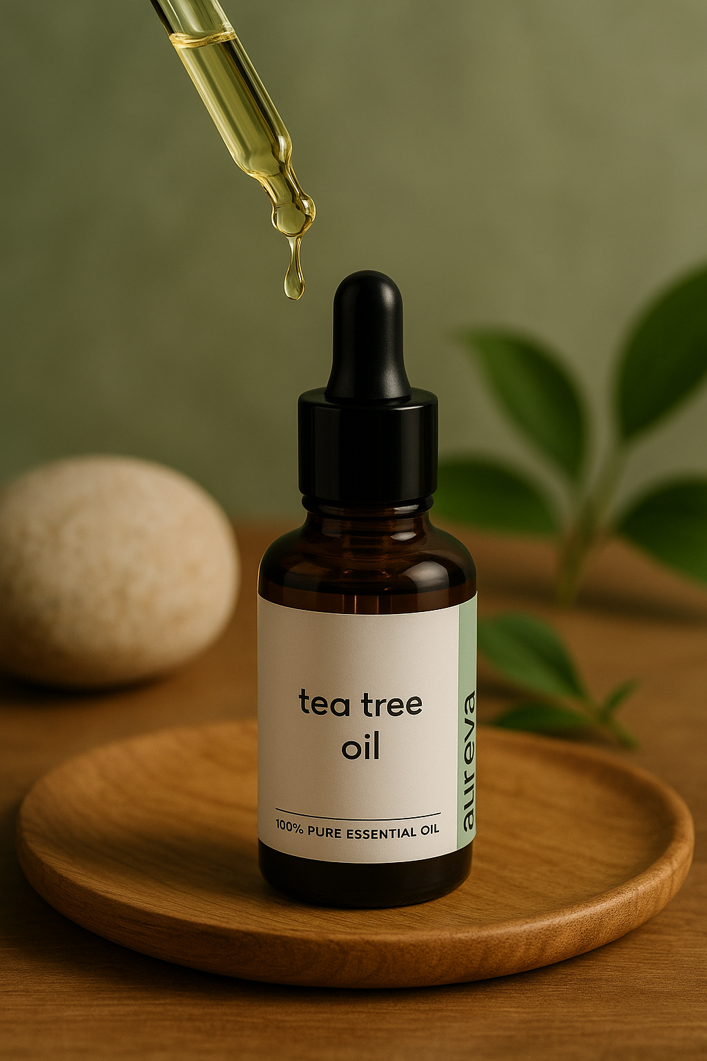 Aureva tea tree essential oil 30ml bottle