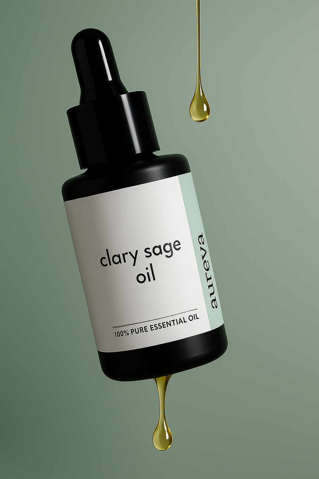 Aureva clary sage essential oil 30ml bottle